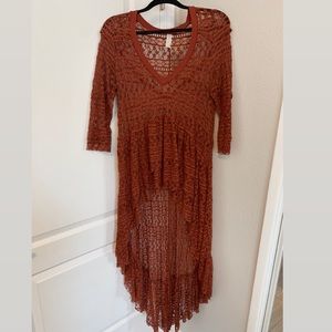 Vintage FP Lace Maxi Top
